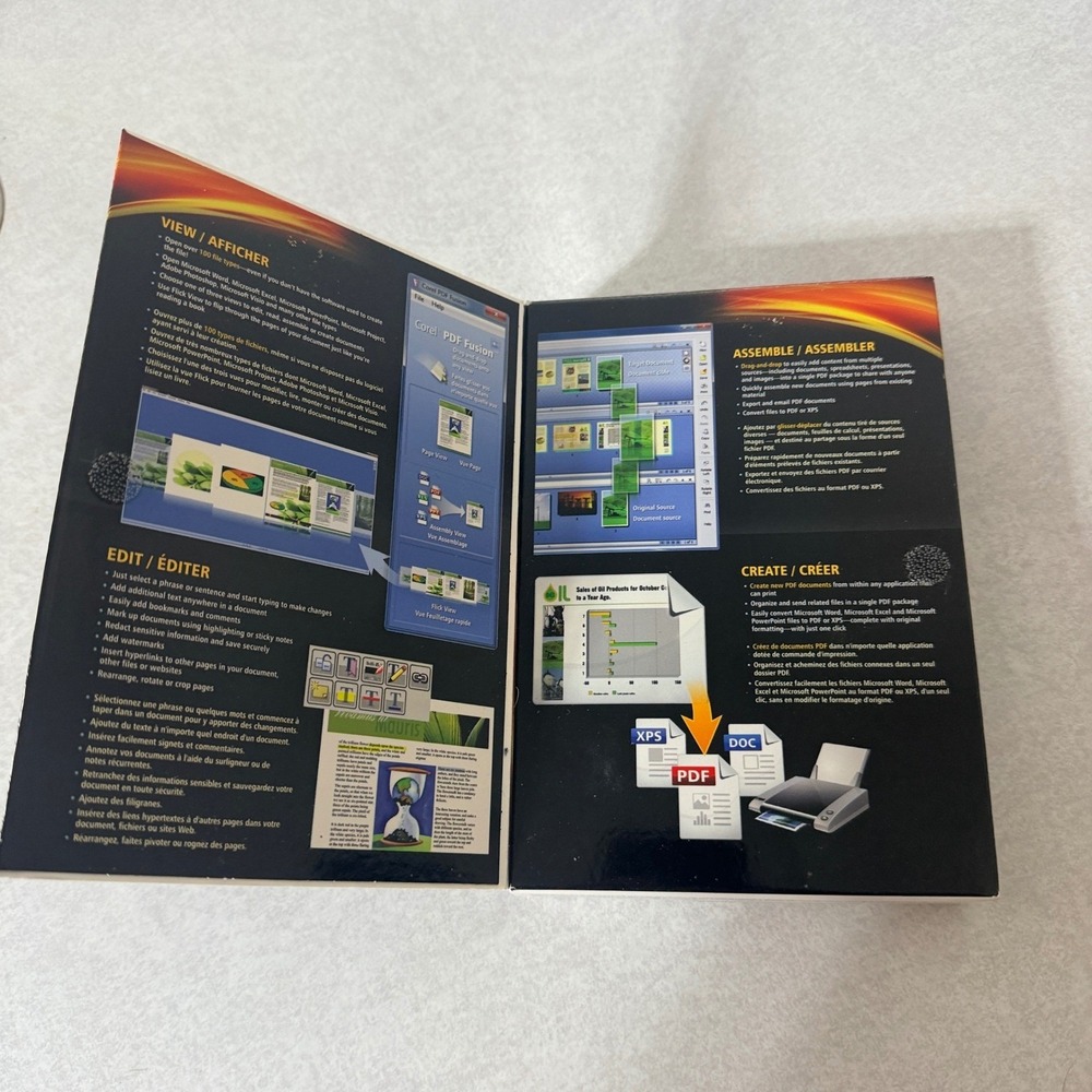 Corel PDF Fusion Software Disc View Edit Assemble Create PDF DOC - Picture 4 of 4